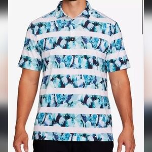 Bad Birdie Men's Golf Polo Size Small Stripe Show